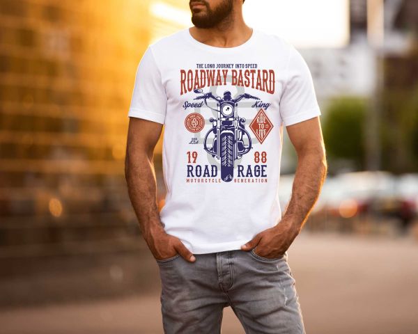 Roadway Bastard T-Shirt für Herren-Copy