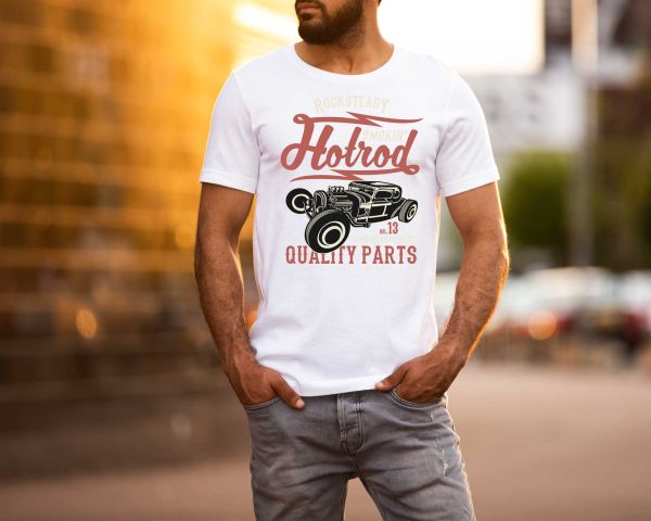 Smokin Hotrod T-Shirt für Herren